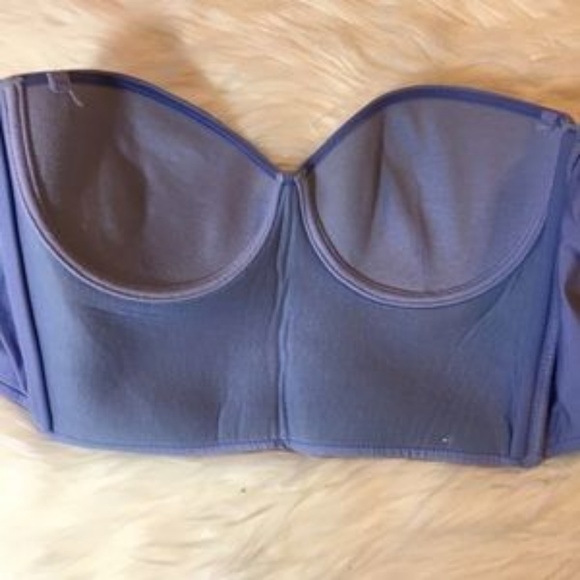 Lavender Wacoal Strapless Shapewear Bra 34B - Picture 2 of 7